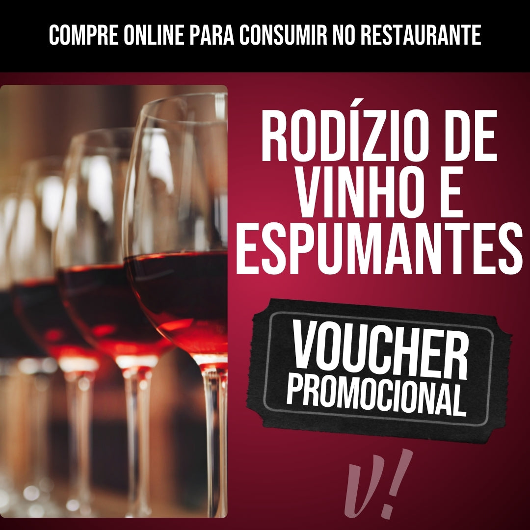 Rodízio de Vinhos e Espumantes